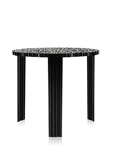 Kartell 08502NE T-Table Möbel, schwarz, 50 x 50 x 44 cm von Kartell