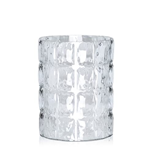 Kartell 1225B4 Vase Matelasse, 30 x 23 cm, glasklar von Kartell