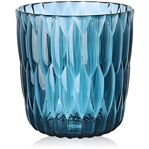 Kartell 1227E4 Vase Jelly, 25 x 23,5 cm, blau von Kartell