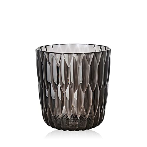 Kartell 1227V9 Vase Jelly, 25 x 23,5 cm, rauchgrau von Kartell