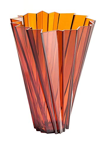 Kartell 1229AM Vase Shanghai, bernstein von Kartell