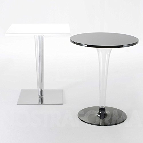 Kartell 421309 Beistelltisch TopTop quadratisch, schwarz von Kartell