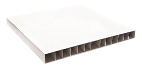 Kartell 476303 kurze Platte, 35,5 x 16 x 3,5 cm, Plastik weiß von Kartell