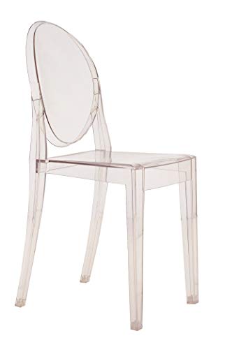 Kartell Victoria Ghost, Stuhl, Glasklar, 2er-Satz von Kartell