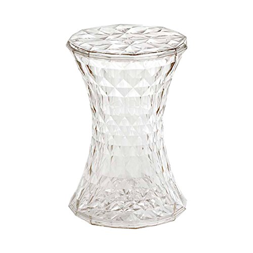 Kartell 8800B4 Hocker Stone transparent glasklar Kartell 8800B4 Hocker Stone transparent glasklar von Kartell