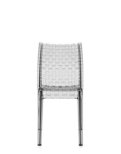 Kartell Ami Essstühle, Plastik, grau, 85 x 43 x 51 cm von Kartell