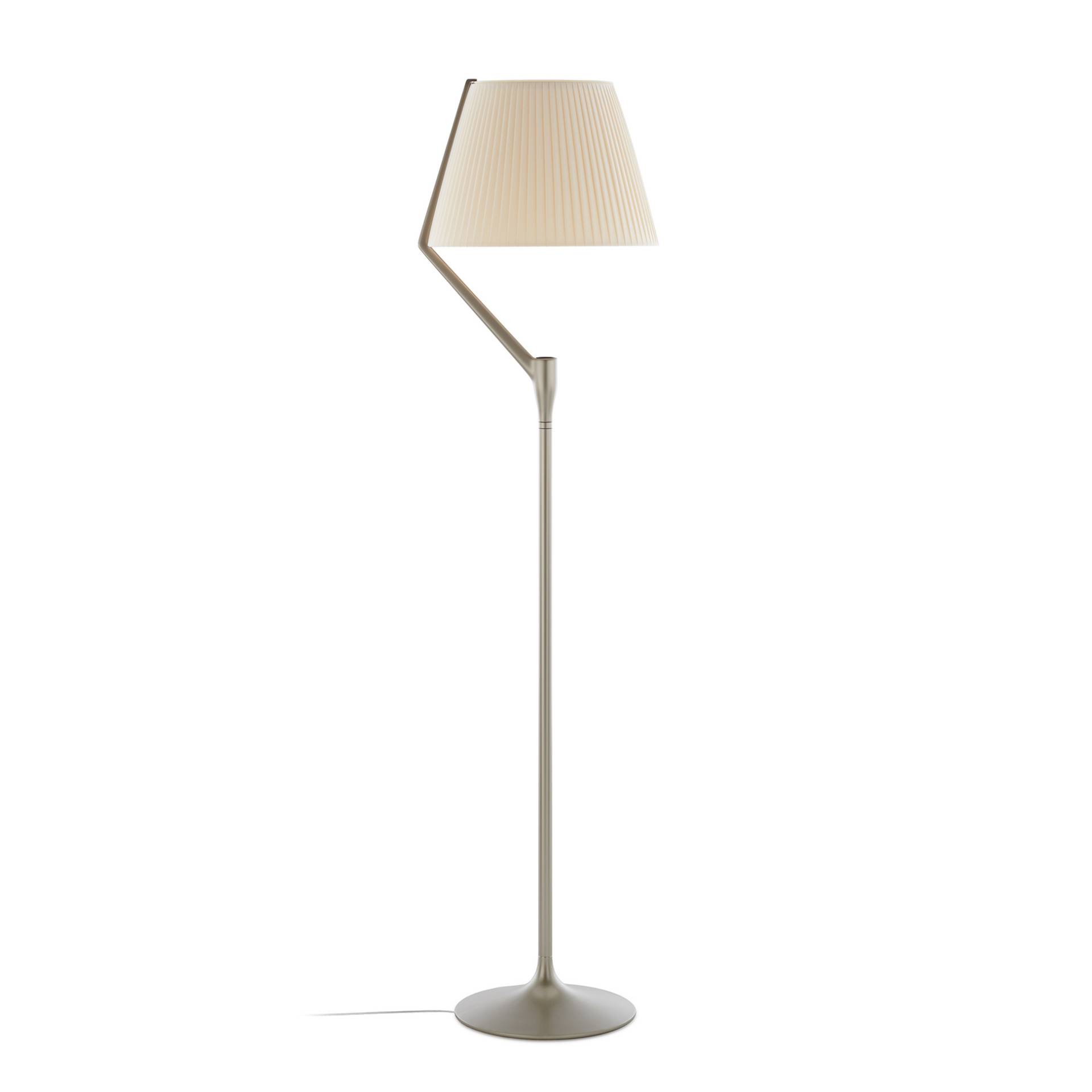 Kartell - Angelo Stone LED Stehleuchte - champagner/HxØ 173x42cm/16W/1190lm/3000k/CRI 90 von Kartell