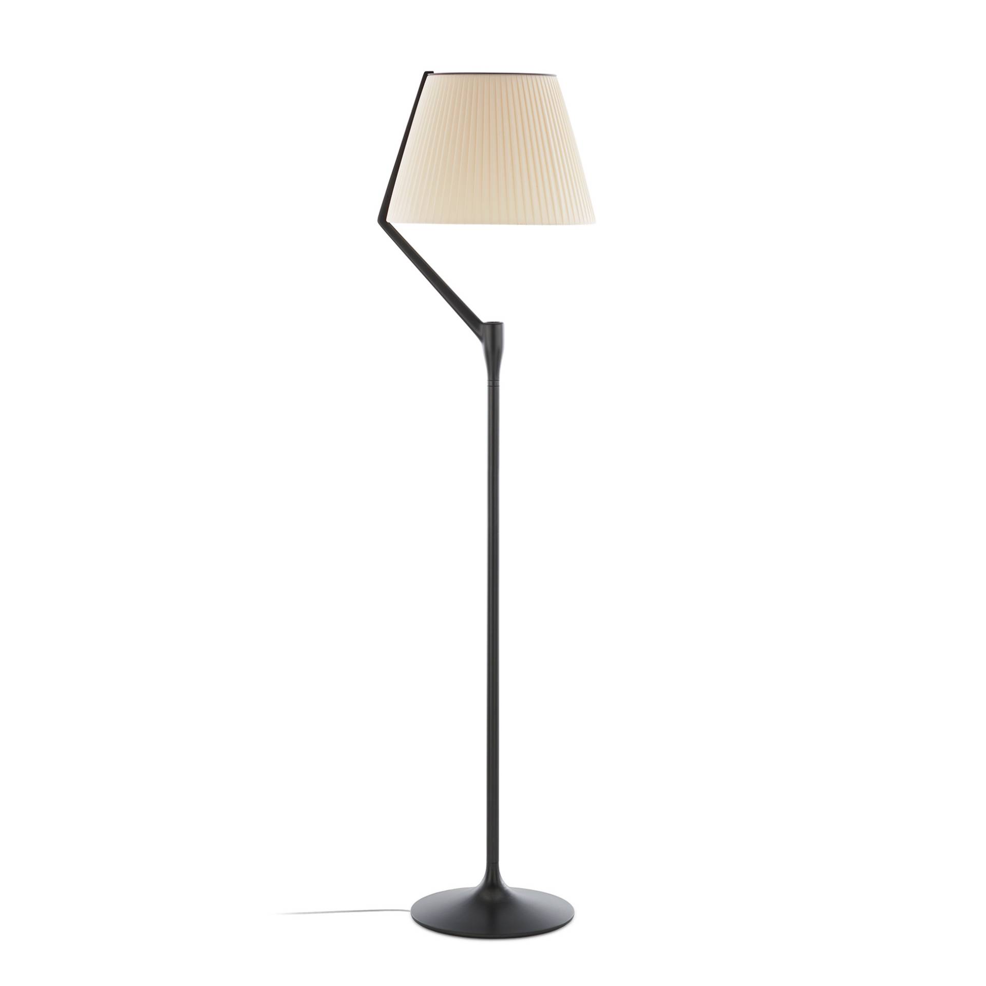 Kartell - Angelo Stone LED Stehleuchte - titan/HxØ 173x42cm/16W/1190lm/3000k/CRI 90 von Kartell