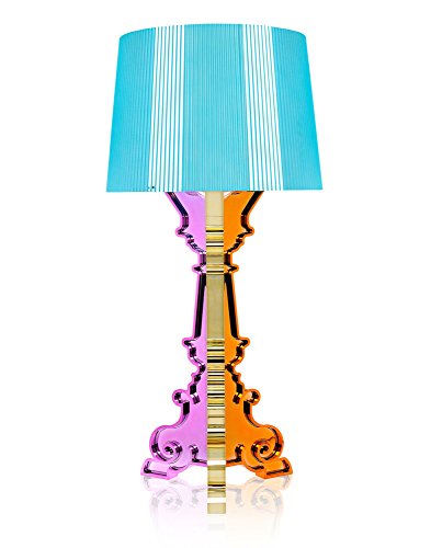 Kartell Bourgie, Tischleuchte, Dimmer, Mehrfarbigblau von Kartell