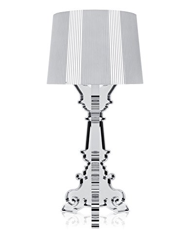 Kartell Bourgie, Tischleuchte, Dimmer, Silber von Kartell