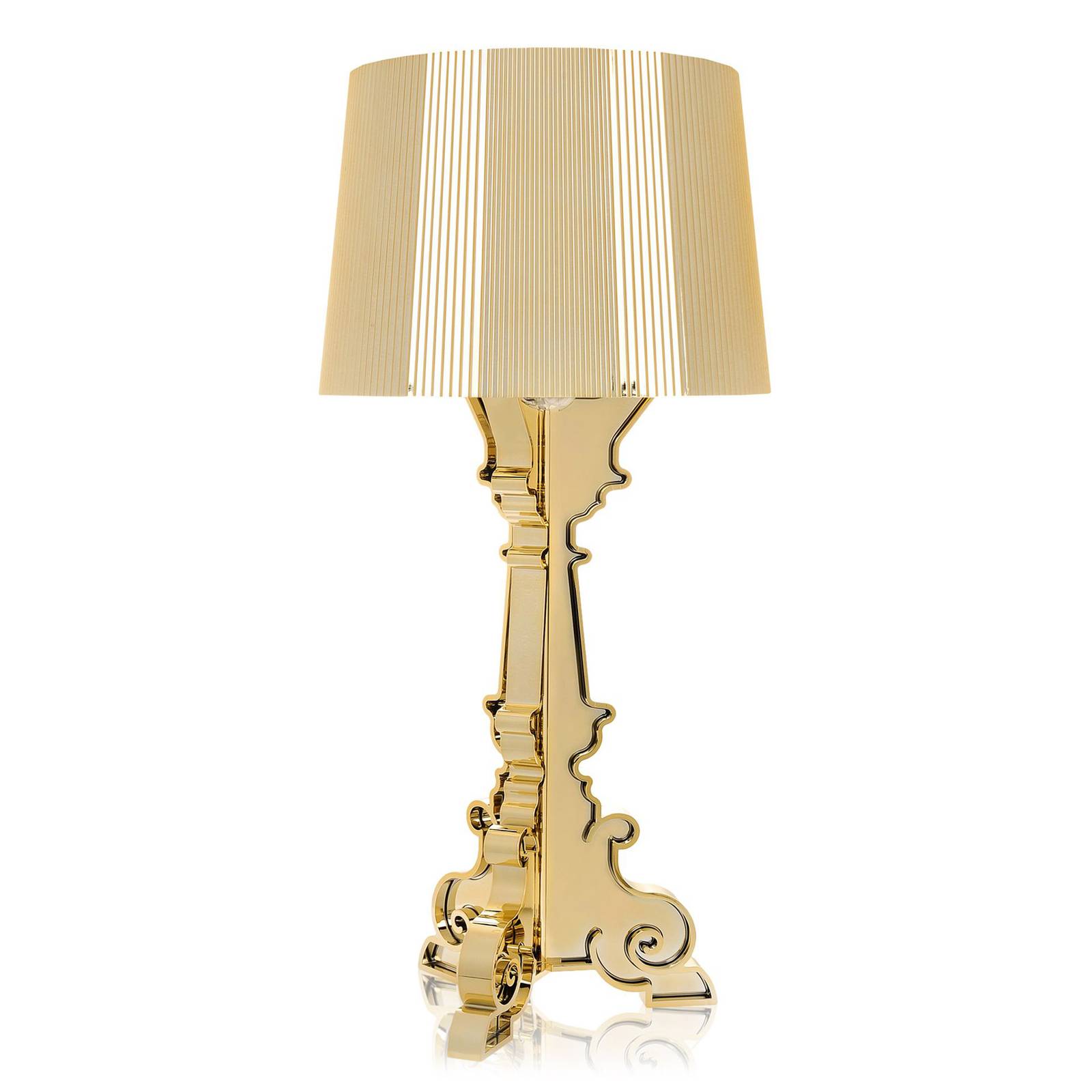 Kartell Bourgie LED-Tischleuchte E14, gold von Kartell