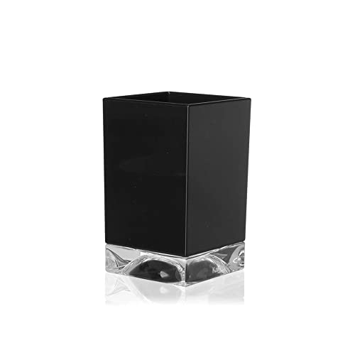 Kartell Boxy Zahnbürstenhalter, Plastik, Schwarz, 7 x 7 x 12 cm von Kartell