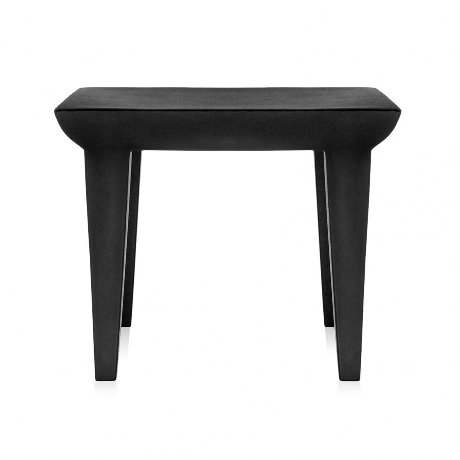 Kartell - Bubble Club Garten Beistelltisch - schwarz/durchgefärbtes Polyethylen/LxBxH 51.5x51.5x41.5cm von Kartell