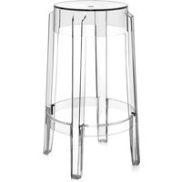 Kartell - Charles Ghost Barhocker H 65 cm, glasklar von Kartell