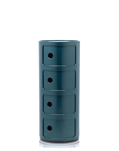 Kartell Componibili, 4 Elements, Blau, Runde Basis Kartell Componibili, 4 Elements, Blau, Runde Basis von Kartell