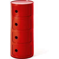 Kartell - Componibili 4985, rot von Kartell