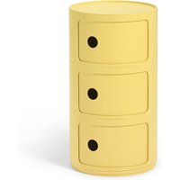 Kartell - Componibili Bio 5970, gelb von Kartell