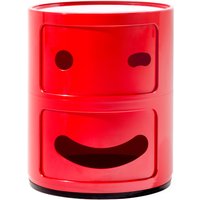 Kartell - Componibili Container Smile 4926, rot von Kartell