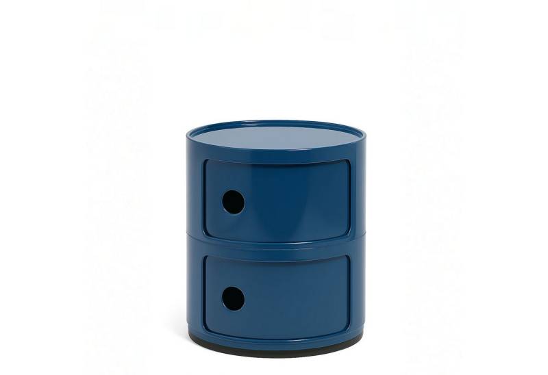 Kartell Container Componibili mit zwei Fächern Blau Kartell Container Componibili mit zwei Fächern Blau von Kartell