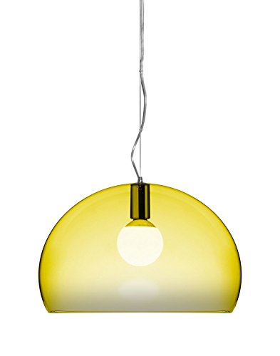 Kartell FL/Y, Suspension Lamp, Gelb von Kartell