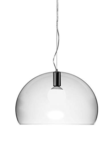 Kartell FL/Y, Suspension Lamp, Glasklar von Kartell