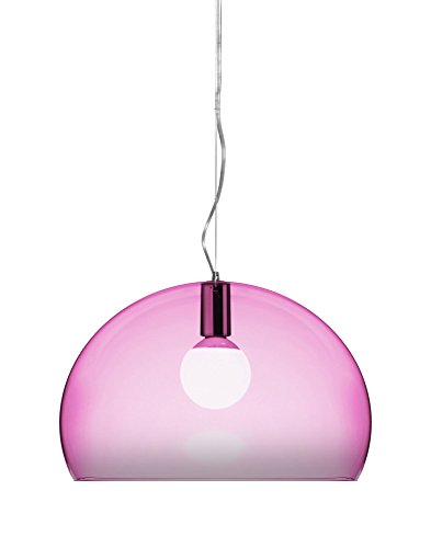 Kartell FL/Y, Suspension Lamp, Pink von Kartell