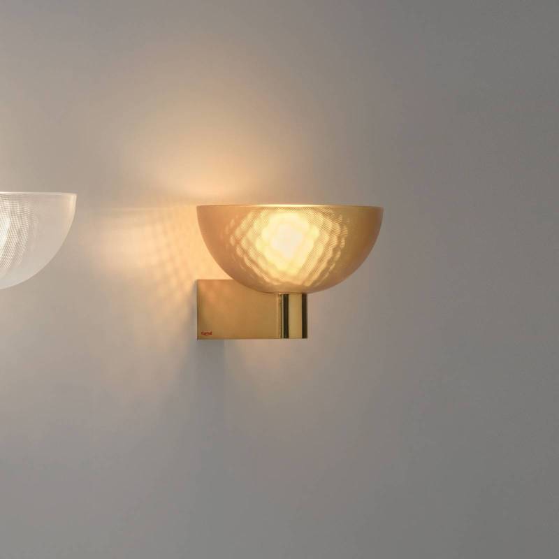 Kartell Fata LED-Wandleuchte amber von Kartell