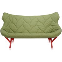 Kartell - Foliage 2 Sitzer Gestell Rot von Kartell