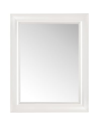 Kartell Francois Ghost, Wall Mirror, 88 x 111 cm, Glasklar von Kartell
