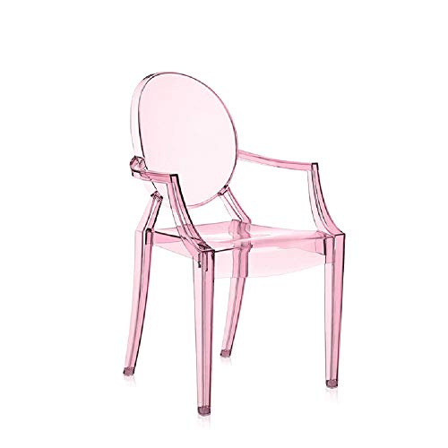 Kartell Ghost Stuhl Lou, rosa transparent, 39 x 37 x 63 cm Kartell Ghost Stuhl Lou, rosa transparent, 39 x 37 x 63 cm von Kartell