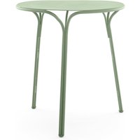 Kartell - Hiray Gartentisch, Ø 60 cm, salbeigrün von Kartell