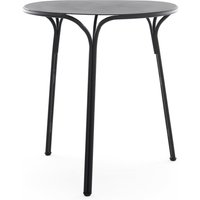 Kartell - Hiray Gartentisch, Ø 60 cm, schwarz von Kartell