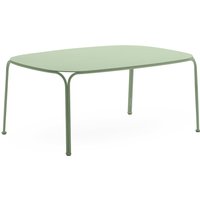 Kartell - Hiray Gartentisch niedrig, H 38 cm, grün von Kartell