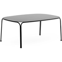 Kartell - Hiray Gartentisch niedrig, H 38 cm, schwarz von Kartell