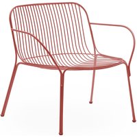 Kartell - Hiray Lounge Chair, rostrot von Kartell