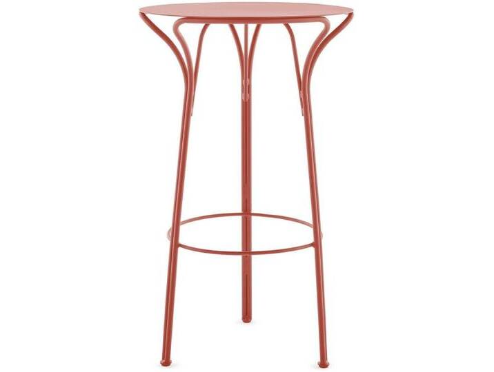 Kartell Hiray Stehtisch verzinkter Stahl Ø60x108 cm von Kartell
