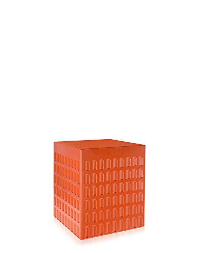 Kartell Hocker Eur, thermoplastisches Technopolymer, 36 cm x 36 cm 45 cm von Kartell