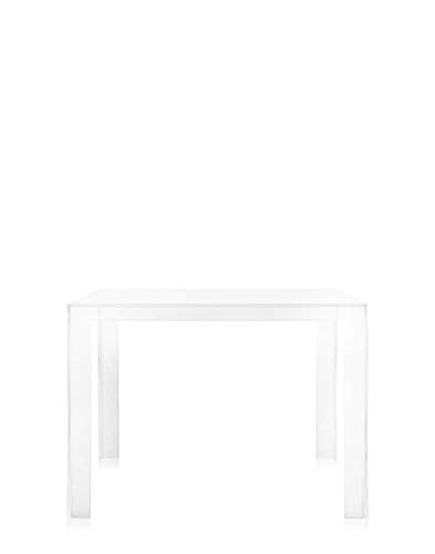 Kartell Invisible Table, Glasklar, H. 72 cm von Kartell