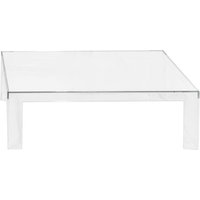 Kartell - Invisible Table H 31,5cm, glasklar von Kartell