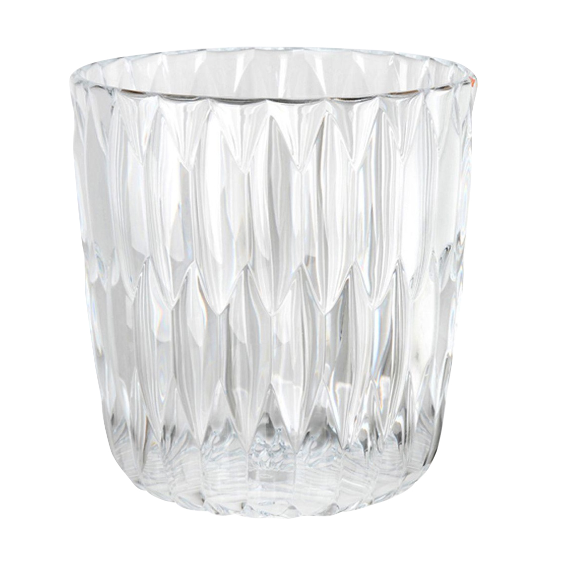 Kartell - Jelly Vase - kristall/glänzend/Ø23.5cm/H 25cm von Kartell