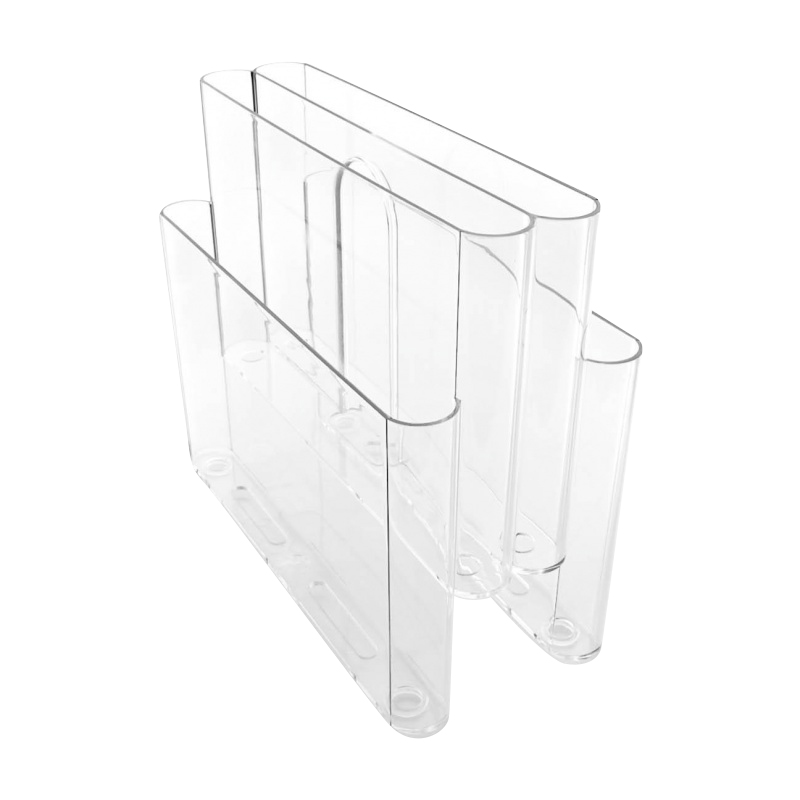 Kartell - Kartell Zeitungsständer - transparent/Polymetilmetacryl von Kartell