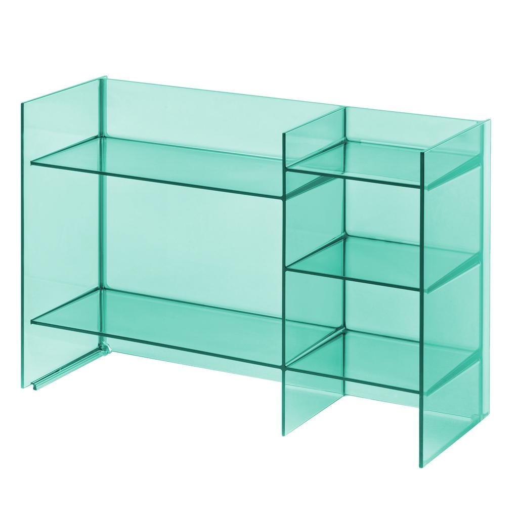 Kartell - Kartell by Laufen Sound-Rack Regal - aquamarin von Kartell