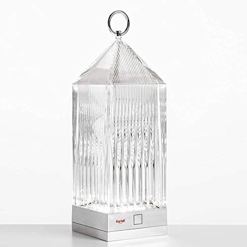 Kartell Lantern, Tischleuchte, Glasklar, Mit Dimmer von Kartell