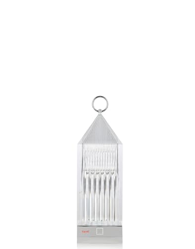 Kartell Lantern, Tischleuchte, Glasklar, Mit Dimmer von Kartell