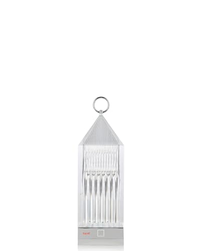 Kartell Lantern, Tischleuchte, Glasklar, Mit Dimmer von Kartell