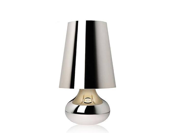 Kartell Lampe Cindy silber, Designer Ferruccio Laviani, 42 cm von Kartell
