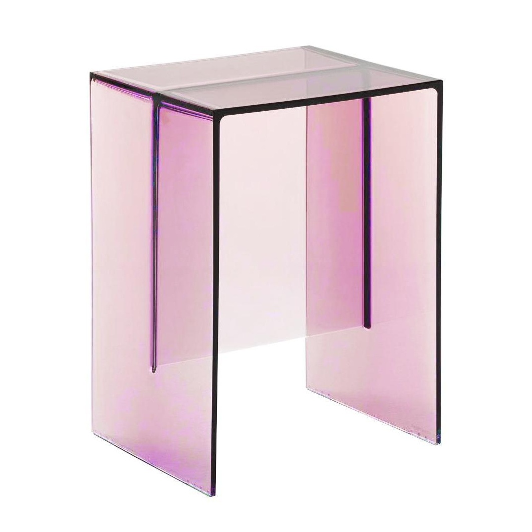 Kartell - Laufen Max-Beam Hocker/Beistelltisch - pink nude von Kartell