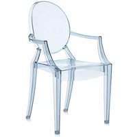 Kartell - Lou Lou Ghost Kinderstuhl, eisblau von Kartell