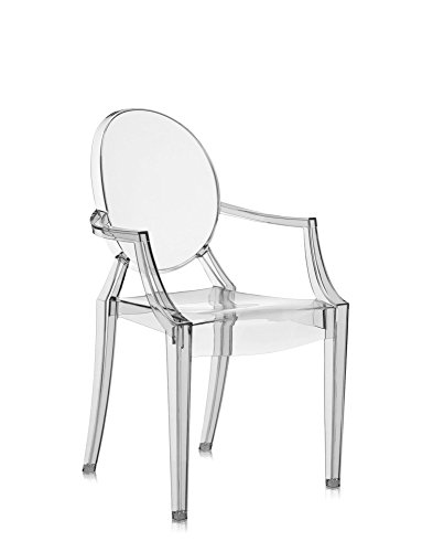 Kartell Louis Ghost, Stuhl, 2er-Satz, Fumé von Kartell