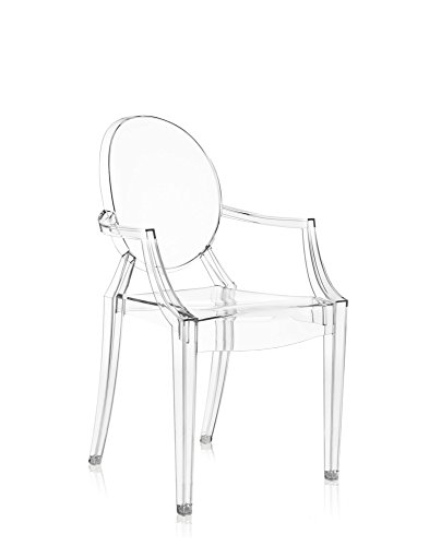 Kartell Louis Ghost, Stuhl, 2er-Satz, Glasklar von Kartell